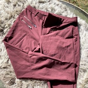 Gap burgundy pants